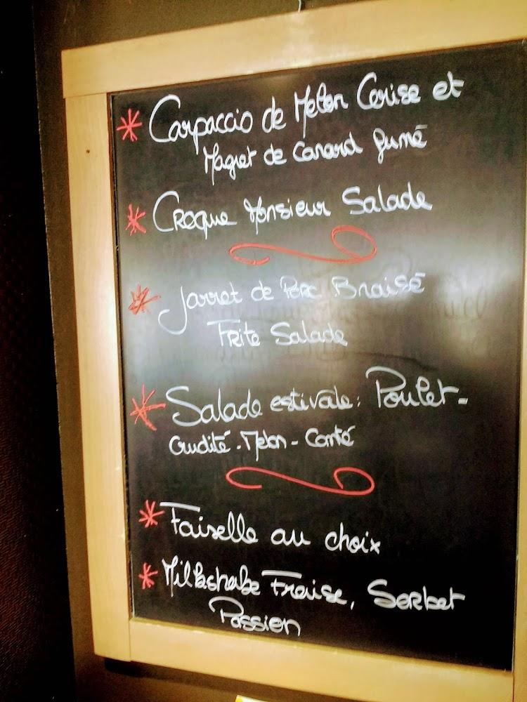 Le Bistrot - Menu Image 1